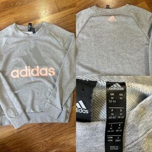 Grey Adidas sweatshirt